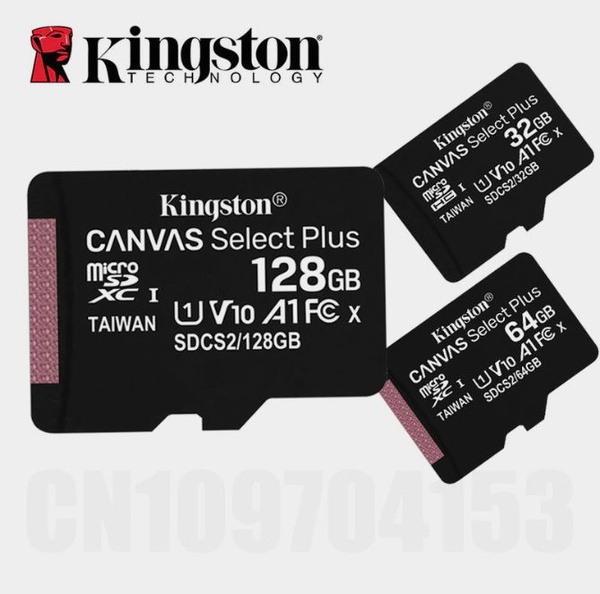 Kingston Карта памяти Canvas Select Plus 128 ГБ купить с доставкой по