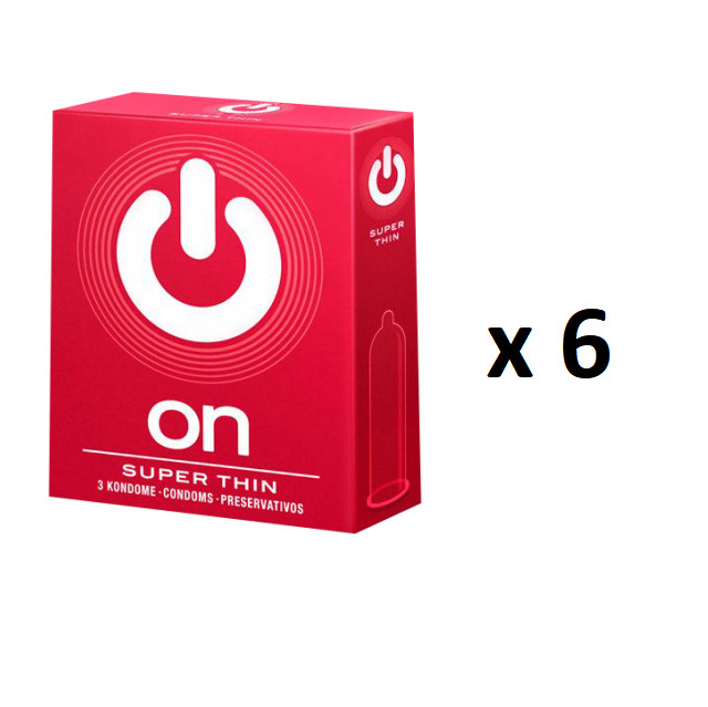 Презервативы ON) Super Thin №15 супер тонкие, 15 шт УТ-00004049 - ON) - Ультратонкие презервативы - Купить