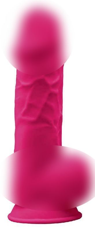 Фаллоимитатор с мошонкой Adrien Lastic SileXD Model 1 17.5 см, ярко-розовый 5377050000 - Adrien Lastic - Цветные - Купить