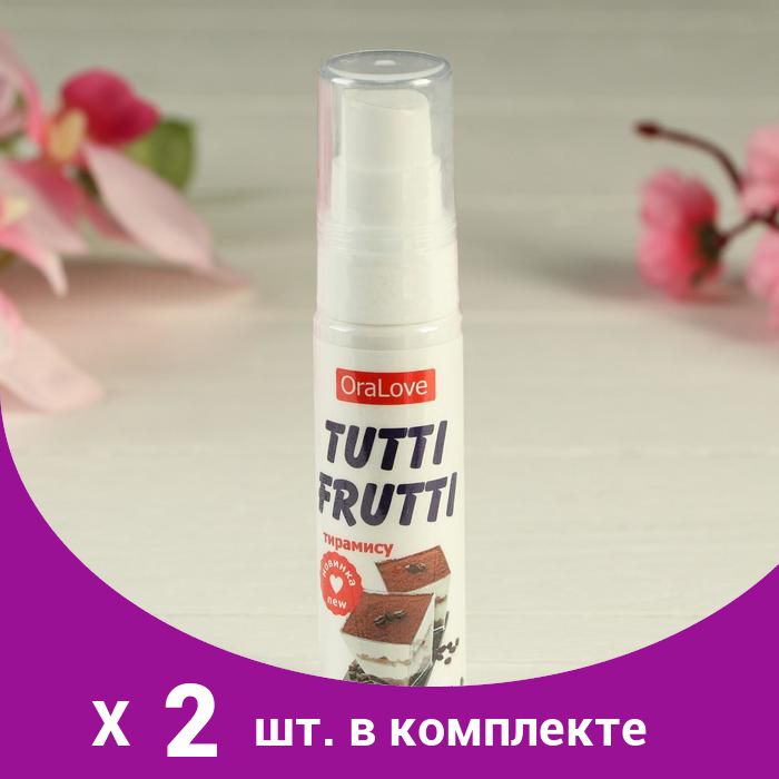 Оральная смазка Биоритм Tutti-Frutti Тирамису, 30 мл LB-30015 - Биоритм - Оральные смазки - Купить