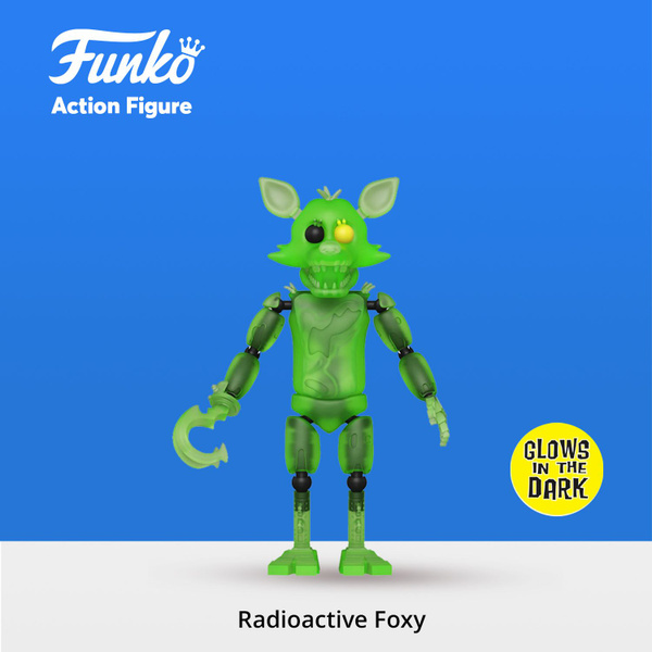 Фигурка Funko Action Figure FNAF S7 Radioactive Foxy E9 E33 GW Фанко