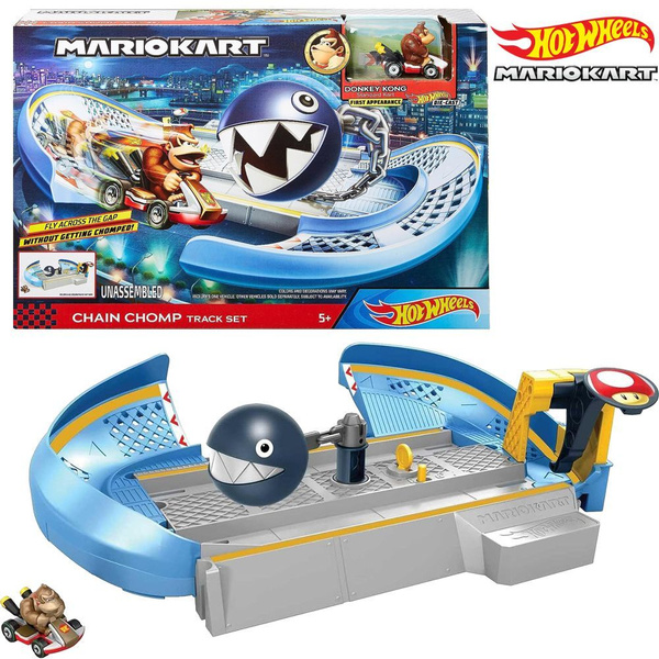 Игровой набор Hot Wheels Mario Kart Crazy Creatures Chain Chomp купить на OZON по низкой цене