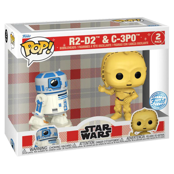 Funko Pop Bobble Star Wars D Retro Reimagined R D And C