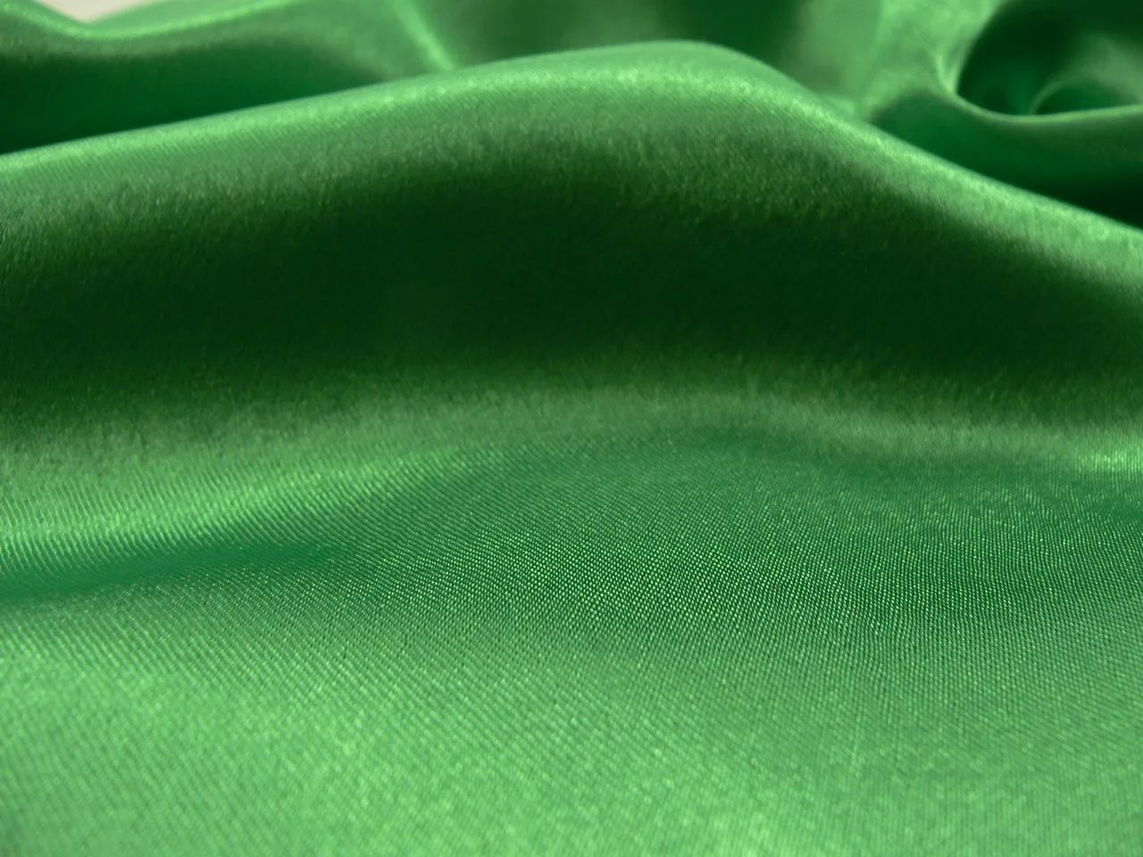 Креп-сатин h 150, цвет светло-зеленый, dts10