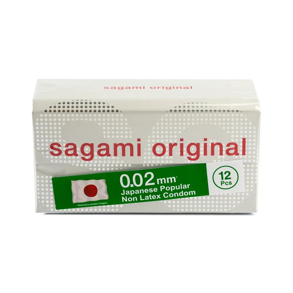 Полиуретановые презервативы Sagami Original 0.02, 2шт пр Sagami №2 - Sagami - Ультратонкие презервативы - Купить