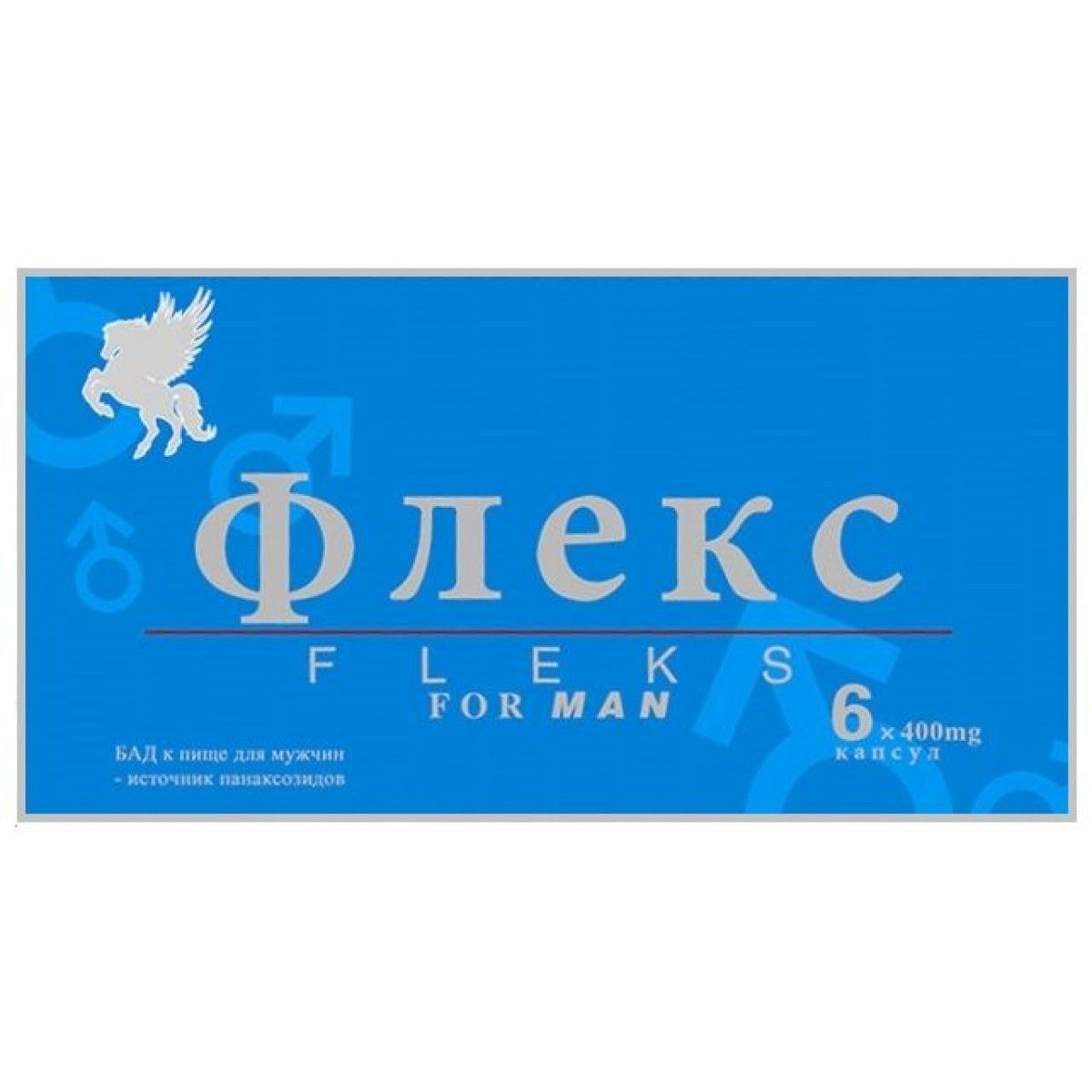 Возбуждающие капсулы для мужчин Флекс, 6 капсул 0T-00008971 - Fleks - Биологически активные добавки для мужчин - Купить
