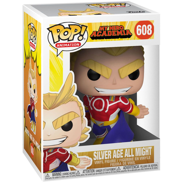 Funko Pop Animation Mha S All Might Silver