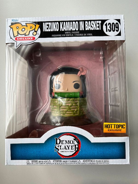 Funko Pop Demon Slayer Nezuko Kamado In Basket Deluxe