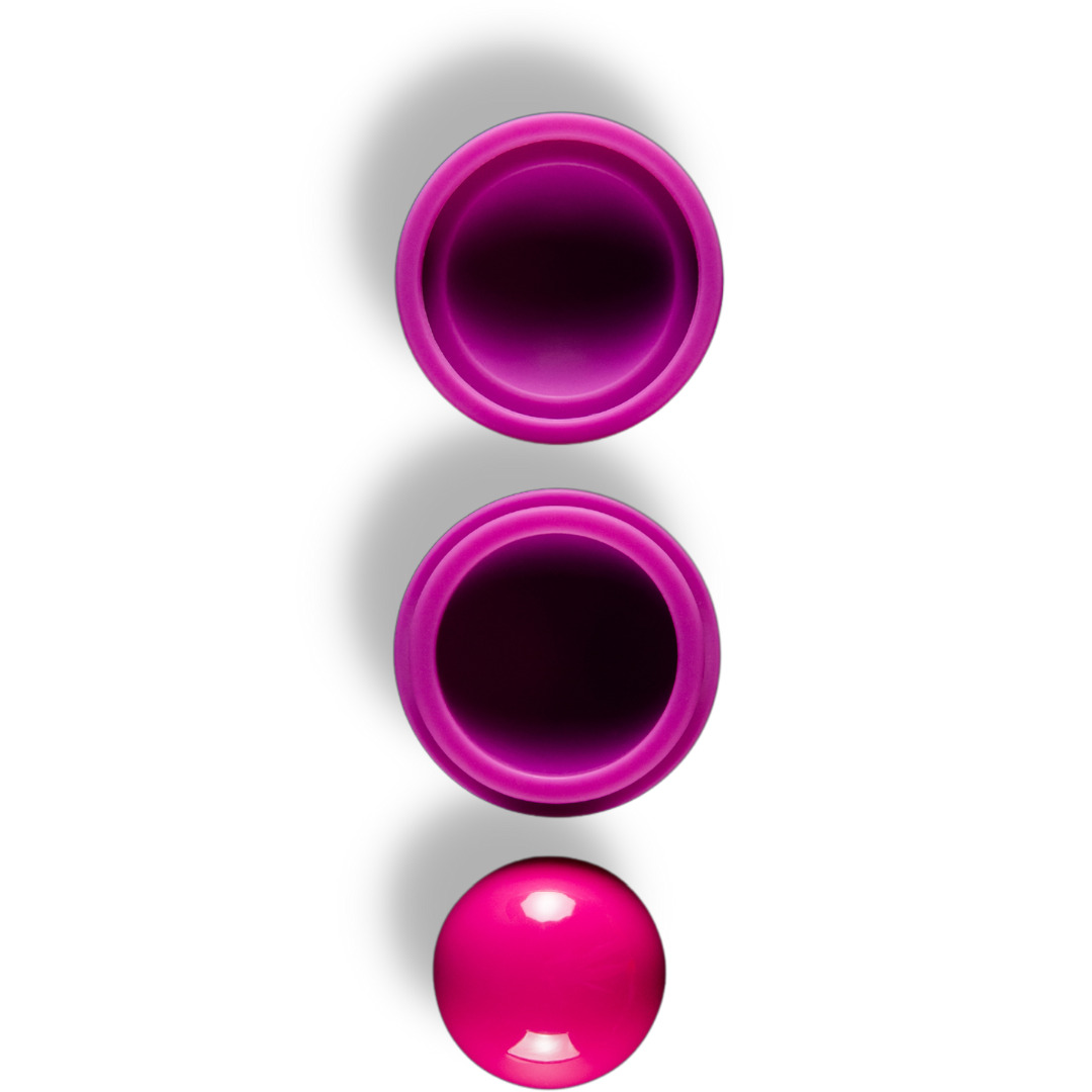 Вагинальный шарик Toyfa A-Toys Pleasure Ball, розовый 0T-00007993 - TOYFA - Вагинальные шарики с переменным центром тяжести - Купить