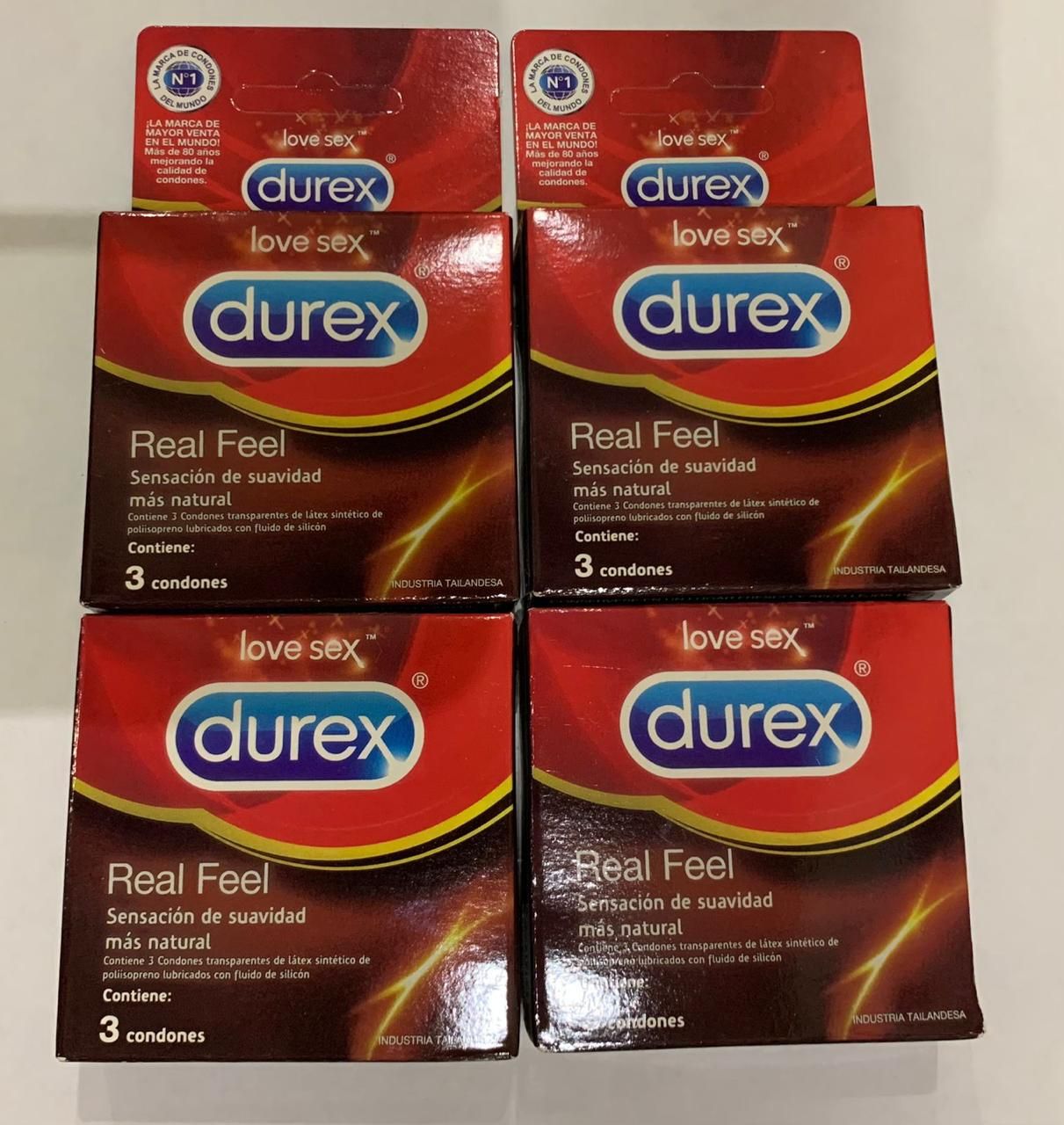 Презервативы Durex RealFeel гипоаллергенные из синтетического материала, 12 шт 8109449 - Durex - Классические презервативы - Купить