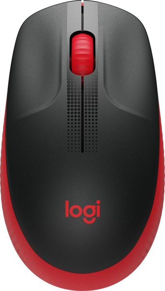 Мышь беспроводная Logitech M190 910 005908 26 красный черный купить