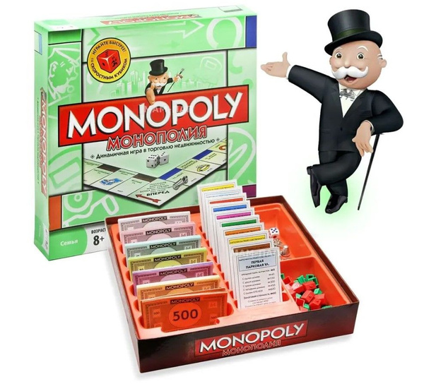 Настольная игра Монополия Классическая Monopoly Classic купить с