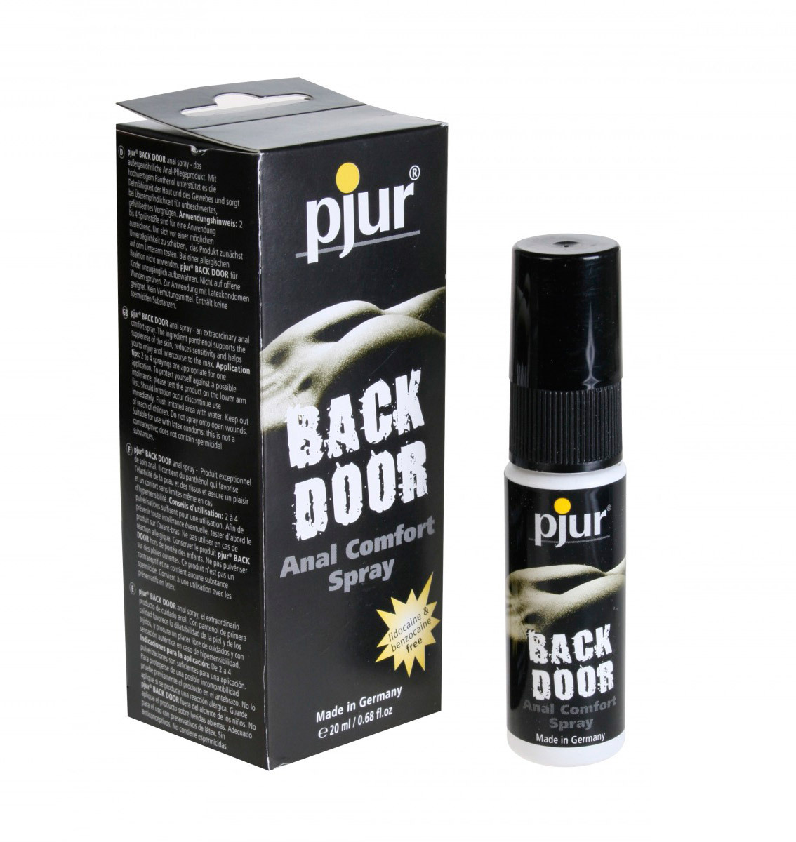 Расслабляющий анальный спрей Pjur Back Door Anal Comfort Spray, 20 мл флакон п00003982/PJURBDS-20/10480 - Pjur - Обезболивающие смазки - Купить