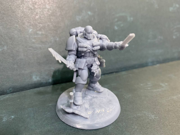 Warhammer Lieutenant With Combi Weapon