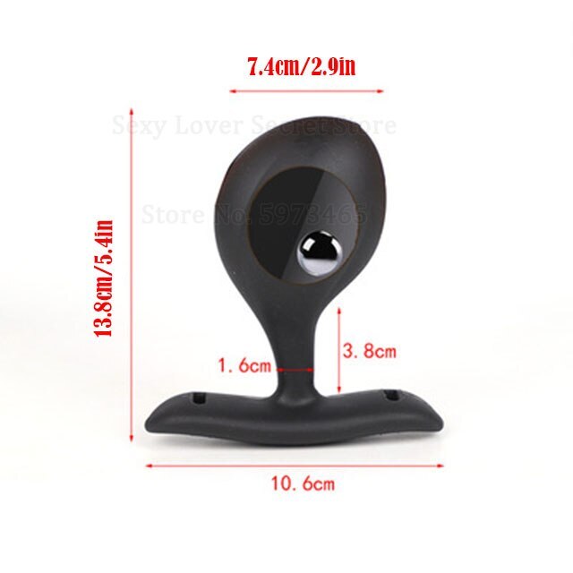 Анальная пробка с вибрацией и римминг эффектом Satisfyer Rotator Plug 1+, черный 4003153 - Satisfyer - Анальные игрушки с римминг эффектом - Купить