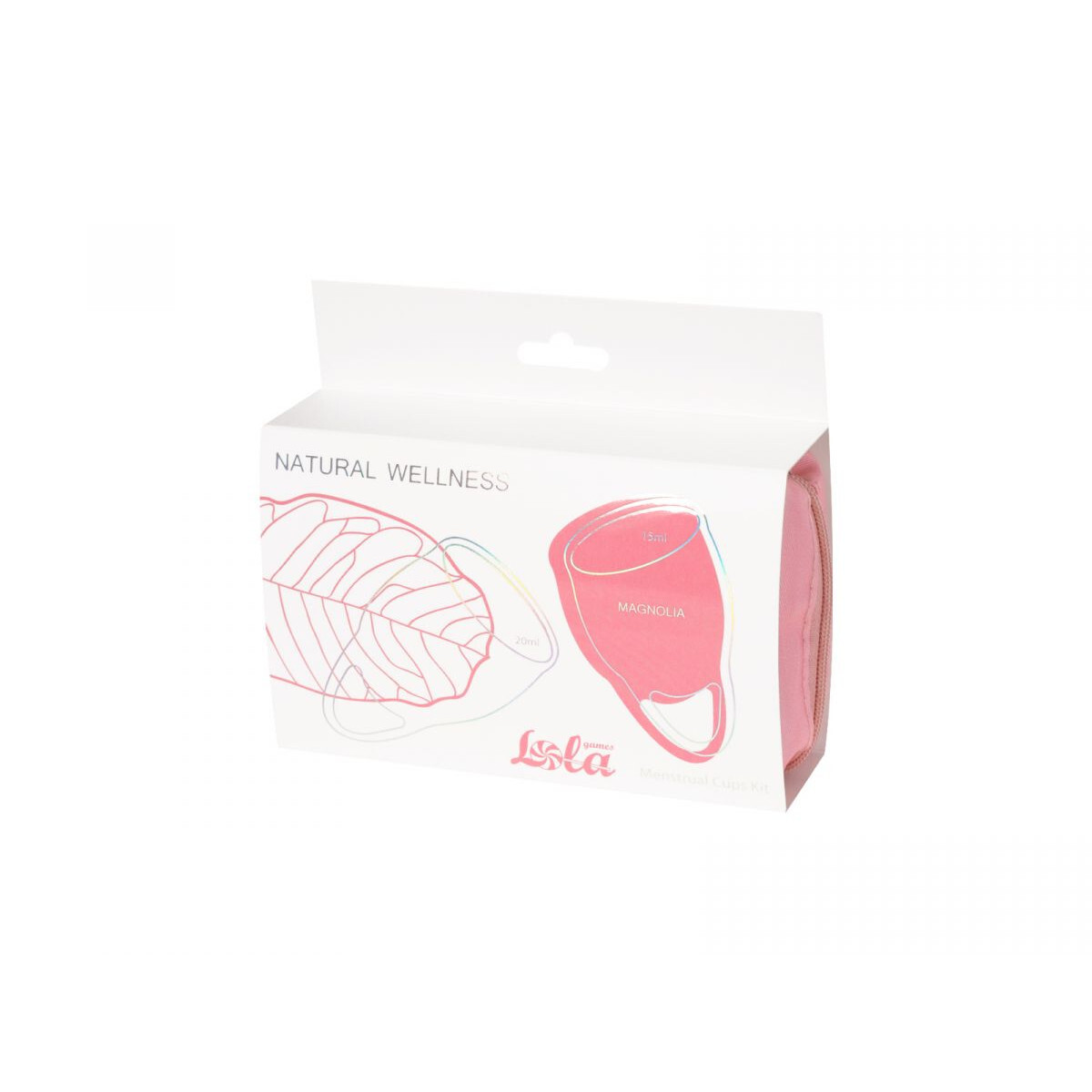 Менструальная чаша Lola Games Natural Wellness Tulip синий, 20 мл 4000-06lola - Lola Toys - Менструальные чаши - Купить