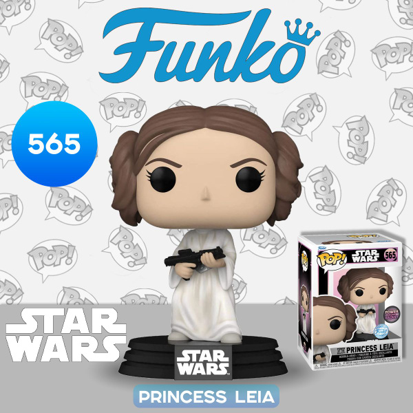 Фигурка Funko POP Bobble Star Wars Power of the Galaxy Princess Leia