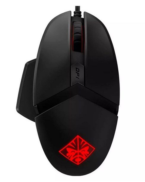 Мышь проводная HP Мышь HP Omen Reactor Black USB 2VP02AA черный