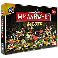 фото Настольная игра Миллионер DeLuxe Monopoly