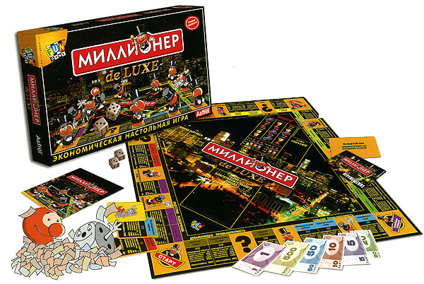 фото Настольная игра Миллионер DeLuxe Monopoly