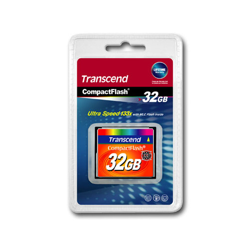 фото Transcend Compact Flash 133x 32GB