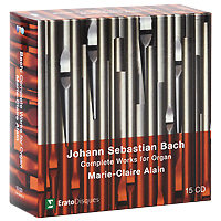 Мари-Клэр Элэйн,Адольф Буш,Sankt Nicolai Kirke Marie-Claire Alain. Bach. Complete Works For Organ (15 CD) f i a tuma trio sonata in c minor