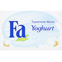 фото Туалетное мыло Fa "Yoghurt", для чувствительной кожи, 90 г