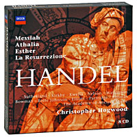 Кристофер Хогвуд,The Academy Of Ancient Music Christopher Hogwood. Handel. Messiah / Athalia / Esther / La Resurrezione (8 CD) Кристофер Хогвуд,The Academy Of Ancient Music Christopher Hogwood. Handel. Messiah / Athalia / Esther / La Resurrezione (8 CD)