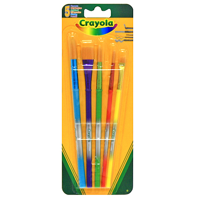 фото Набор кисточек "Crayola" (Краела), 5 шт