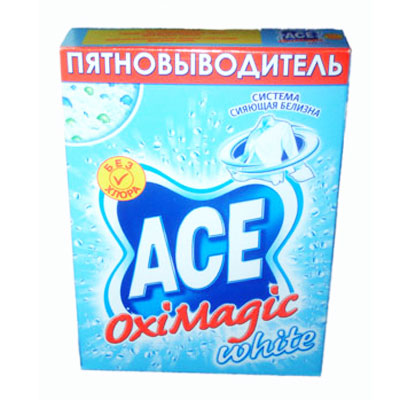 фото Пятновыводитель Ace "Oxi Magic White", 500 г