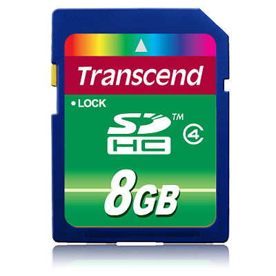 фото Transcend SDHC Class 4 8GB