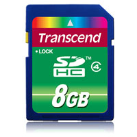 фото Transcend SDHC Class 4 8GB