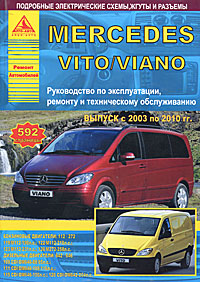 Mercedes Vito/Viano с 2003 по 2010 гг. Руководство по эксплуатации, ремонту и техническому обслуживанию