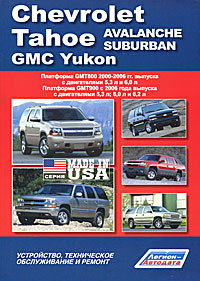 фото Chevrolet Tahoe/Avalanche/Suburban/GMC Yukon. GMT800/GMT900 (2002-2006/2006 г.в.) 5,3/6,0/6,2 л