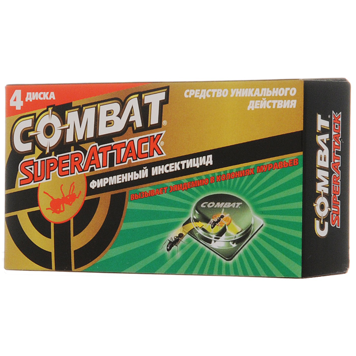 фото Ловушки для муравьев "Combat Superattack", 4 шт Henkel