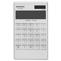 фото Калькулятор "Assistant AC-2326", 12-разрядный, цвет: белый