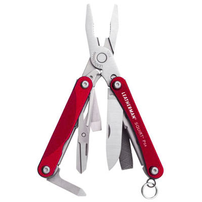 фото Leatherman Squirt PS4 мультитул, Red