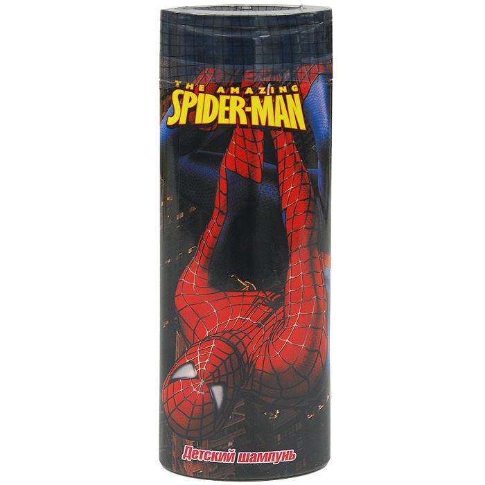 Спайдер отзывы. Шампунь Spider man. Spider-man шампунь 400 мл. Шампунь человек паук детский. Шампунь человек паук жвачка.