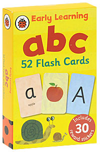 Abc 52. Early Learning ABC Flashcards. Учебники Flashcard. Ladybird ABC (52 Flashcards).