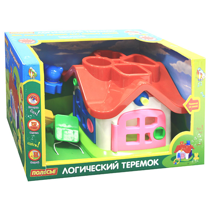 Полесье логический теремок. Теремок play. Сортер теремок полесье. Развивающий теремок. Развивающий теремок.