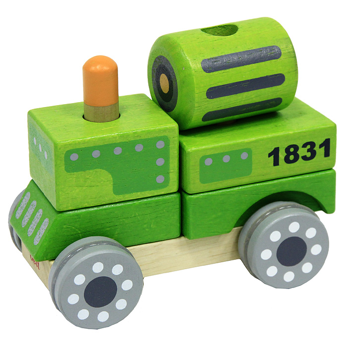 Игрушка деревянная "Паровоз" - купить с доставкой по выгодным ценам в ...