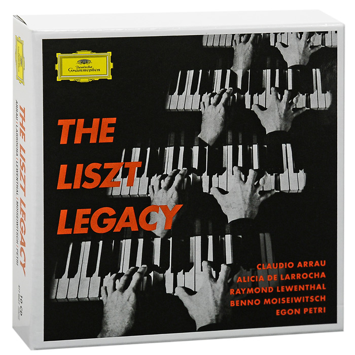 Клаудио Аррау,Алисия де Ларроча,Бенно Моисейвич,Эгон Петри The Liszt Legacy (10 CD)