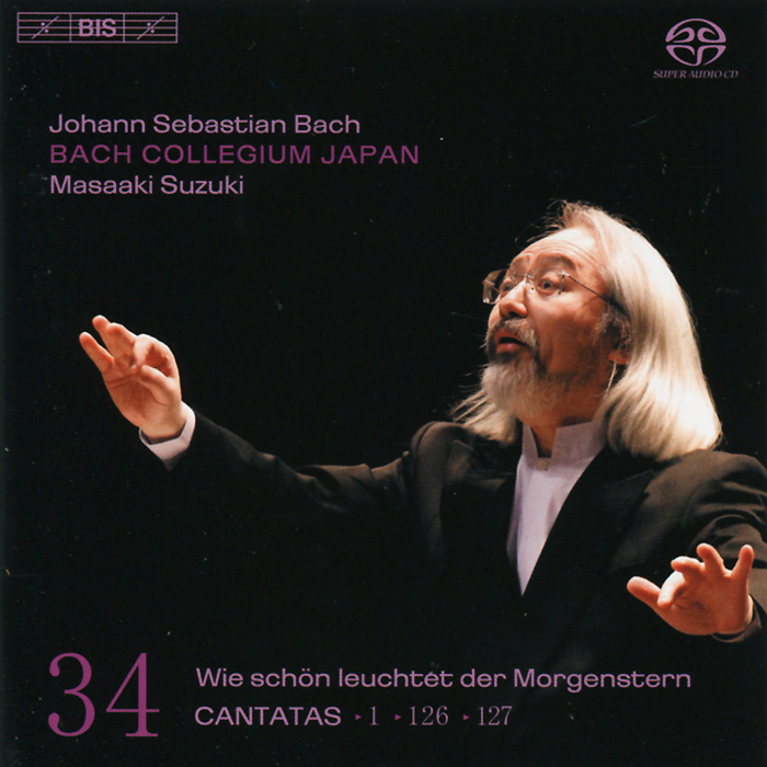 Bach Collegium Japan Chorus & Orchestra,Масааки Сузуки,Кэролин Сэмпсон,Робин Блазе,Герд Тюрк,Питер Кооу Bach Collegium Japan. Masaaki Suzuki. Bach. Cantatas 34 (SACD)