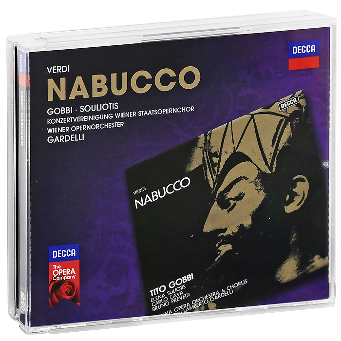 Ламберто Гарделли,Тито Гобби,Бруно Преведи,Карло Кава,Дора Кэррал Lamberto Gardelli. Verdi. Nabucco (2 CD)