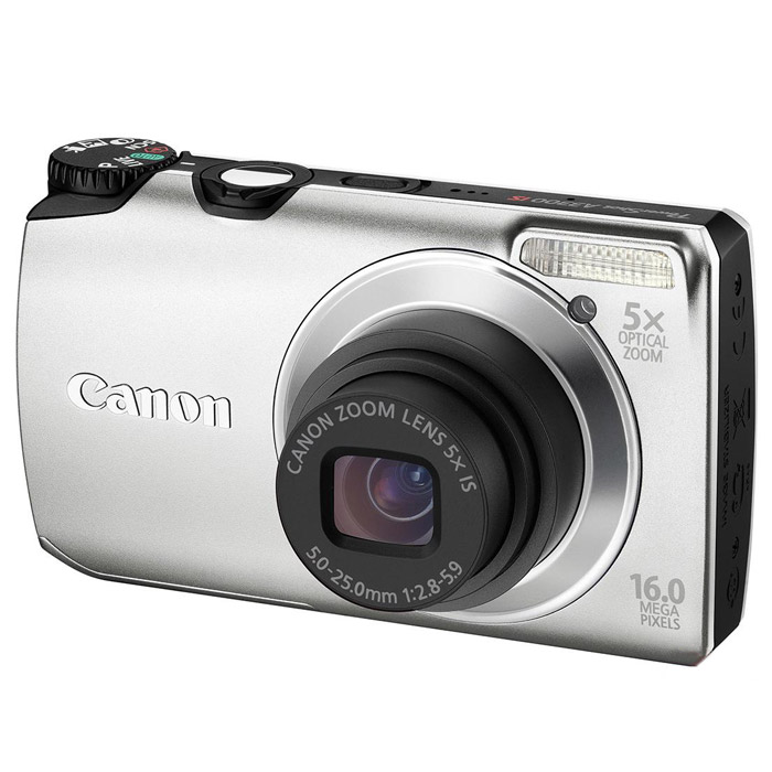 CanonPowerShotA3300IS,SilverКомпактныйфотоаппарат