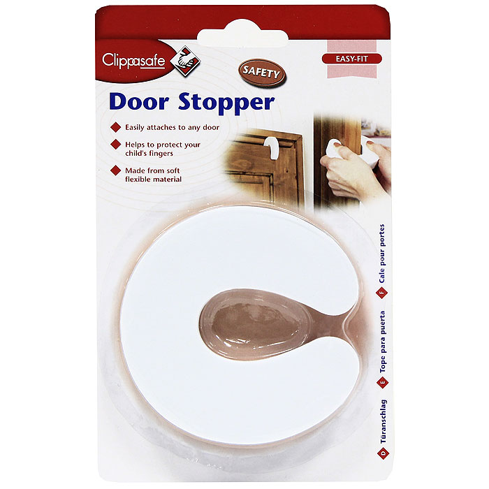 Clippasafe PREMIUM PREMIUM DOOR STOPPER Baby Child Safety BN