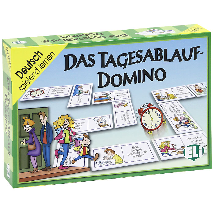 фото Das Tagesablauf Domino (набор из 48 карточек) Eli s.r.l.