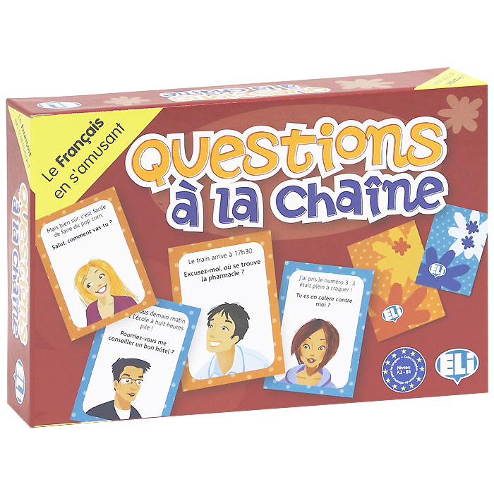 фото Questions a la chaine (набор из 132 карточек) European language institute