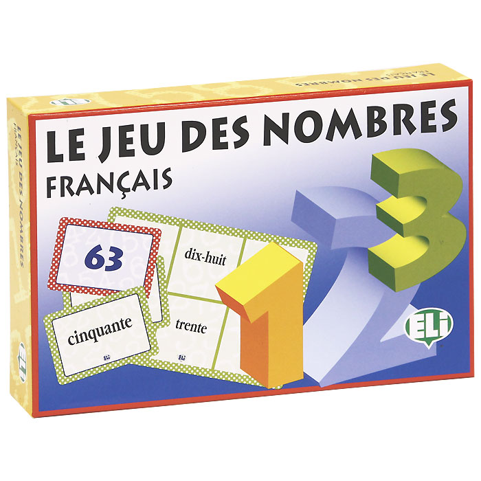 фото Le Jeu Des Nombres (набор из 136 карточек) European language institute