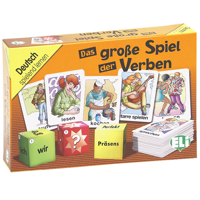 фото Das grosse Spiel der Verben (набор из 100 карточек) European language institute